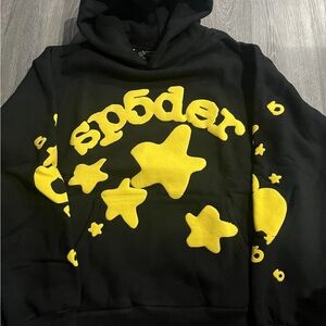 Sp5der Beluga Hoodie Onyx Yellow - Large - Brand New - Authentic✅